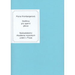 1232. M. Kronbergerová : Italština pro operní pěvce - nové přepracované vydání
