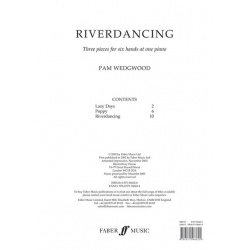 2970. P. Wedgwood : Riverdancing (3 pieces/6 hands/1 piano)
