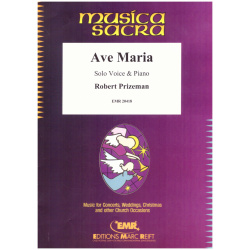 3909. R.Prizeman : Ave Maria Solo Voice & Piano