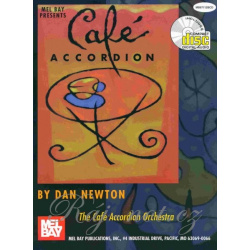 0331. D. Newton : Cafe Accordion + Audio Online písně pro akordeon