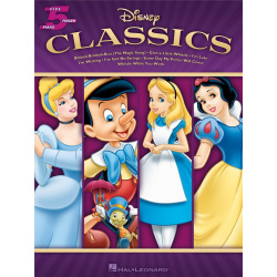 0157. 5 Finger Piano Songbook: Disney Classics