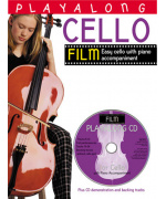 4558. Playlong Cello Film - Easy Cello with Piano Accompaniment + CD