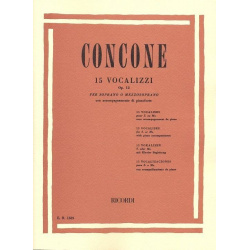 0614. G.Concone : 15 Vocalizzi Op.12 (EMB)