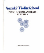 0967. Suzuki : Violin School - Piano Accompaniments vol.4