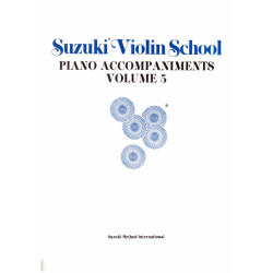 0968. Suzuki : Violin School - Piano Accompaniments vol.5