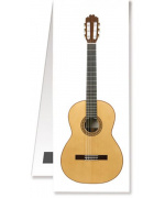 1174. Papierová magnetická záložka do knihy - gitara