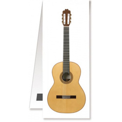 1174. Papierová magnetická záložka do knihy - gitara