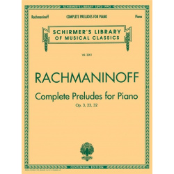 4817. S.Rachmaninoff : Complete Preludes for Piano Op.3,23,32