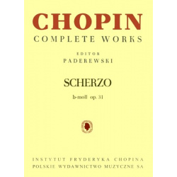 4743. F.Chopin : Complete Works  Scherzo in B flat minor op. 31