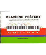 0025. J. Stašíková : Klavírne pršteky ( na základe slovenských ľudových piesni)