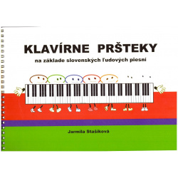 0025. J. Stašíková : Klavírne pršteky ( na základe slovenských ľudových piesni)