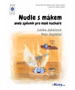 2611. Nudle s mákem aneb zpěvník pro malé kuchaře + Audio Online / písničky pro dětský sbor (solový zpěv) a klavír