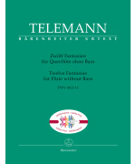4999.  G.P. Telemann : Dvanásť fantázií pre flautu bez basy TWV 40:2-13