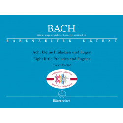 0808. J.S.Bach : Osem malých prelúdií a fúg BWV 553-560