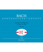 0809. J.S. Bach : Toccata con fuga pre organ d mol BWV 565