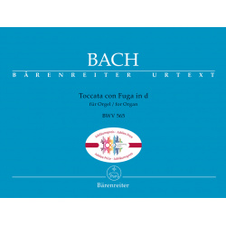 0809. J.S. Bach : Toccata con fuga pre organ d mol BWV 565