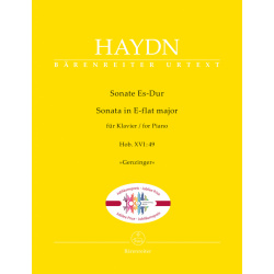 5947. J.Haydn : Sonáta pre klavír Es dur (Hob. XVI:49) "Genzinger"