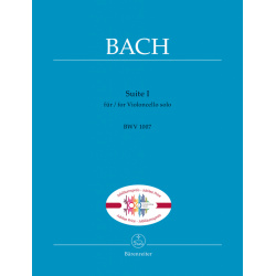 0434. J.S. Bach : Suita I pre sólové violončelo BWV 1007