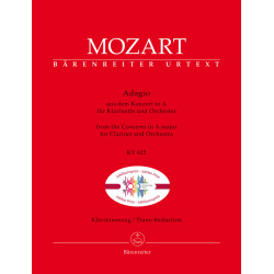 4933. W. A. Mozart : Adagio pre klarinet a orchester (K. 622) z Koncertu A dur