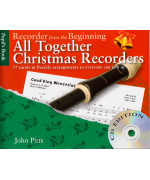 4958. J.Pitts : Recorder From The Beginning - All Together Christmas Recordes + CD