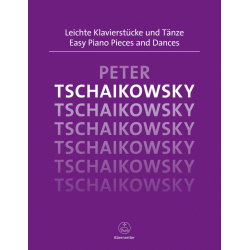 klikni pre zväčšenie 2180. P.I.Tschaikowsky : Easy Piano Pieces and Dances (Bärenreiter)