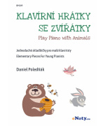 0095. Klavírní hrátky se zvířátky - jednoduché skladbičky pro malé klavíristy