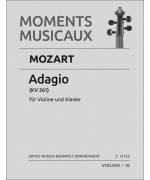 0411 . W.A.Mozart : Adagio fur Violine und Klavier