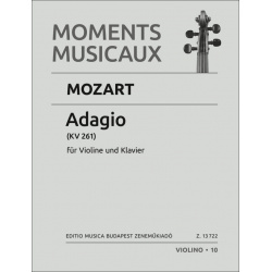 0411 . W.A.Mozart : Adagio fur Violine und Klavier