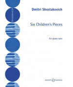 0104. D. Shostakovich : 6 Children's Pieces op. 69