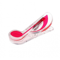 1687. Clip na noty tvar osminová nota červený