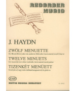 2397. J.Haydn : 12 minuets (flauta, gitara)