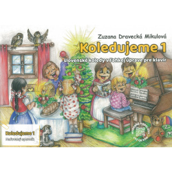 0207. Z. Dravecká Mikulová : Koledujeme 1 - slovenské koledy + omaľovánka