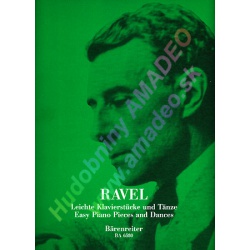 0051. M.Ravel : Easy Piano Pieces and Dances (Bärenreiter)