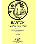 2133. B.Bartók : Three Burlesques op. 8c (EMB)