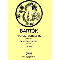 2133. B.Bartók : Three Burlesques op. 8c (EMB)