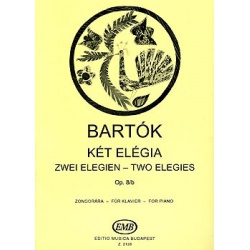 2573. B.Bartók : Two Elegies for Piano Op. 8/b (EMB)