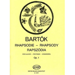 2574. B.Bartók : Rhapsody for Piano Op.1 (EMB)