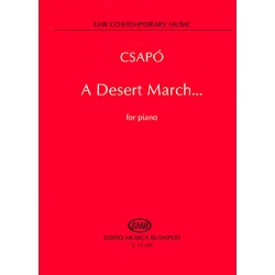 2913. G.Csapó : A Desert March... for Piano  (EMB)