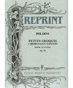 2220. E.Poldini : Petits croquis, 4 morceaux faciles op.76 (EMB)