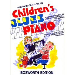 0219. H.G.Heumann : Children's Blues Piano - Easy Arrangement  for Piano (Bosworth)