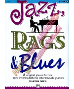 1531. M.Mier : Jazz, Rags & Blues Book 2 - 8 Original Pieces Intermediate Pianist (Alfred)