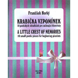 0245. F.Horký : Krabička vzpomínek - 10 poetických skladbiček pro začínajíci pianisty