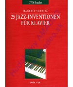 1516. M.Schmitz : 25 Jazz-Inventionen für Klavier (Breitkopf)