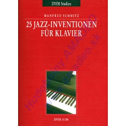 1516. M.Schmitz : 25 Jazz-Inventionen für Klavier (Breitkopf)