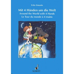 2592. F.Emonts : Mit 4 Händen um die Welt