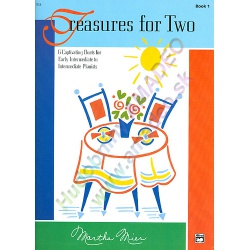 3521. M.Mier : Treasures for Two - Early Intermediate Pianists, Book 1 (Alfred)