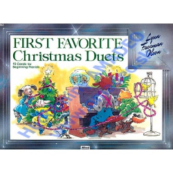 4893. F.Olson : First Favorite Christmas Duets, 15 Carols for Beginning (Alfred)