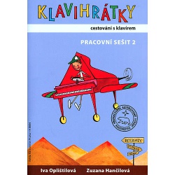 0264. I.Oplištilová, Z.Hančilová : Klavihrátky - cestování s klavírem, pracovný sešit 2