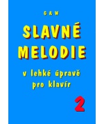 3598. Slavne melodie v lehké úpravě pro klavír 2 + CD