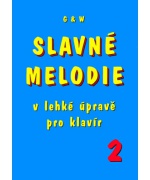 3598. Slavne melodie v lehké úpravě pro klavír 2 + CD